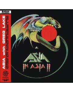 ASIA feat. GREG LAKE - Asia In Asia II: Live in Tokyo, JP 1983 (mini LP / CD) SBD