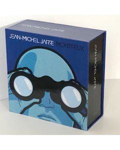 JEAN MICHEL JARRE - Empty Promo Box 2 1/2", Montreux Jazz Festival (Japan mini-LP sizes)