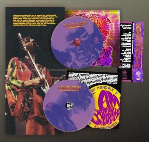 THE JIMI HENDRIX EXPERIENCE - I Am Experienced: Studio Sessions 1966-1967 (mini LP / 2x CD)