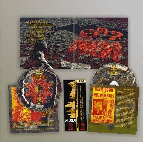 NINE INCH NAILS & DAVID BOWIE - Live Hate: St. Louis, MO 1995 <BONUS DISC  Vol. 1 + Vol. 2> (mini LP / 2x CD)