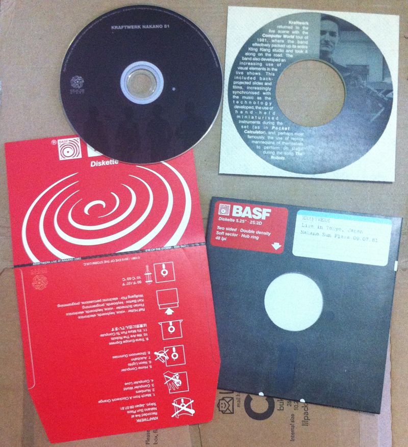 KRAFTWERK - Nakano: Live in Tokyo, JP 1981 (mini LP / CD) SBD 